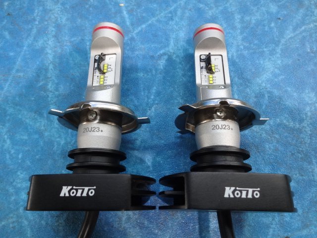 KOITO 20J23 H4 LEDバルブ ヘッドライト用 白色 ケルビン数不明 12V