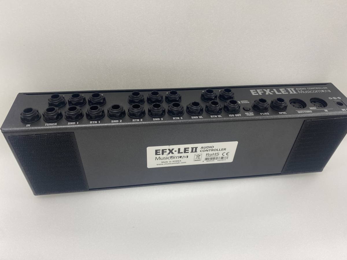 レア】MUSICOM LABループスイッチャーEFX-LEII【送料無料】 【公式通販】