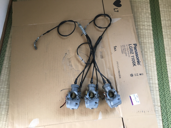 カワサキS3 マッハⅡ フルセットキャブレター KH400SS 350ss当時