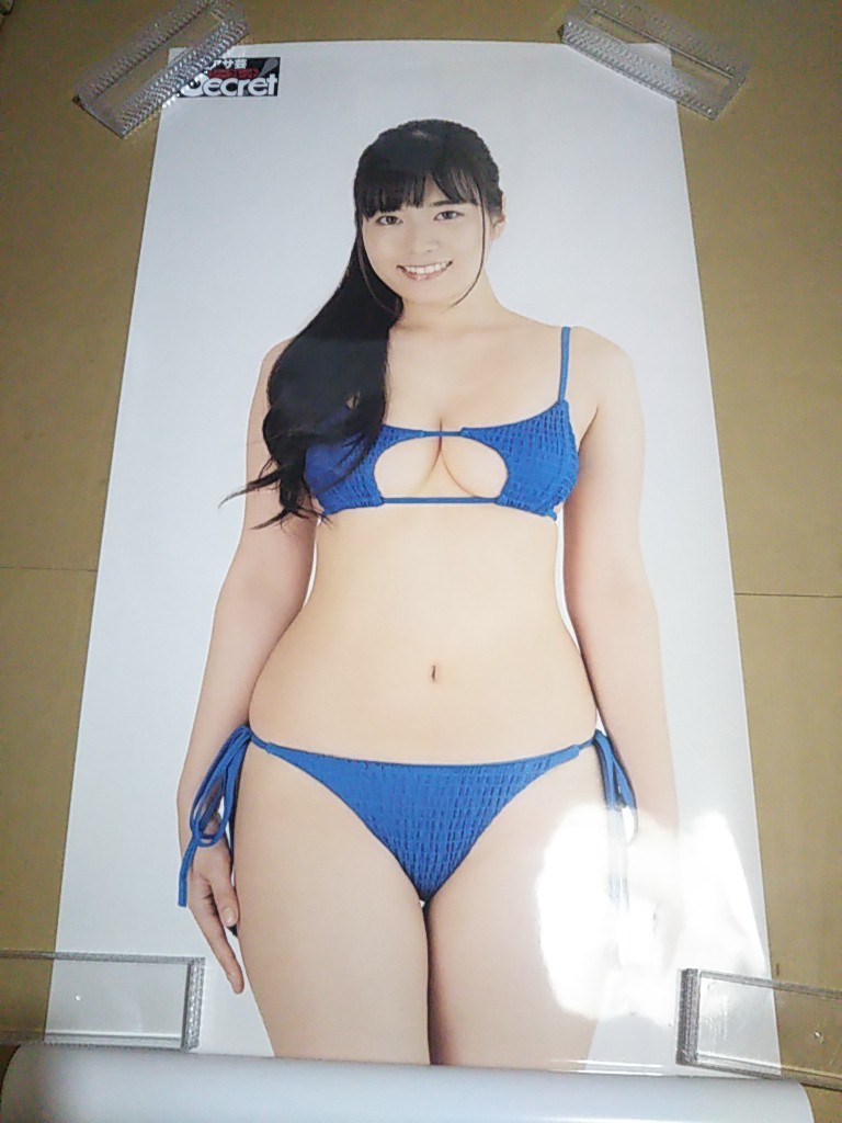 未使用品 東雲うみ 等身大ポスター アサ芸Secret! サイズ約縦180×横60cm 水着 ビキニ 正規品 アサ芸シークレット