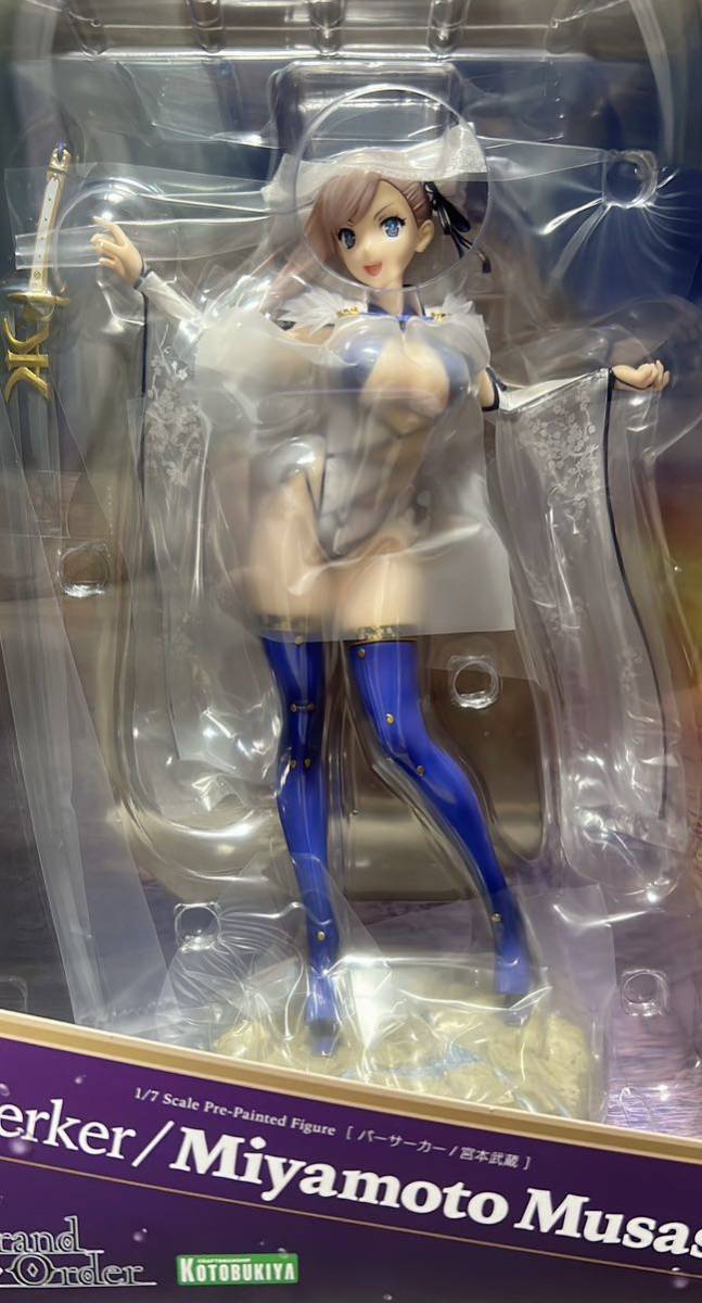 【新品未開封】 [コトブキヤショップ限定特典付き] バーサーカー/宮本武蔵 「Fate/Grand Order」 1/7 PVC製塗装済み完成品 フィギュア バーサーカー&frasl;宮本武蔵｜コトブキヤショップ購入限定特典『表情 コトブキヤショップ限定特典付属 バーサーカー&frasl;宮本武蔵(みやもと