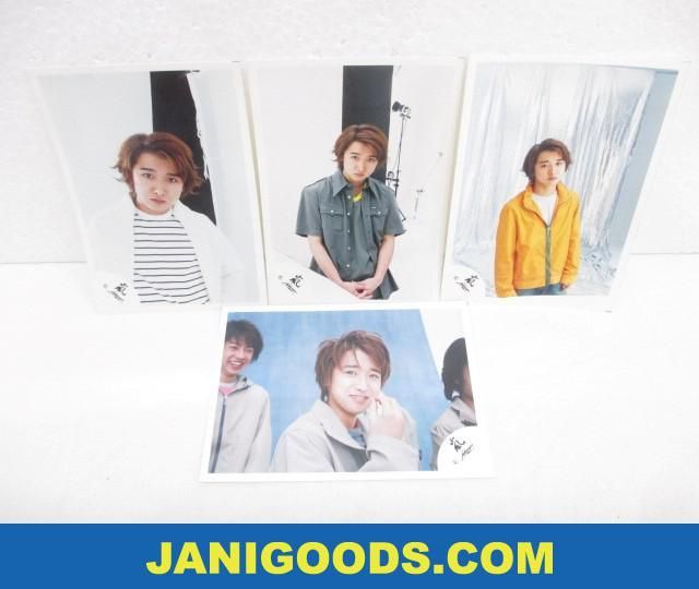 嵐 大野智 公式写真 4枚 FIRST CONCERT 2000 オフショット 【良品 同梱