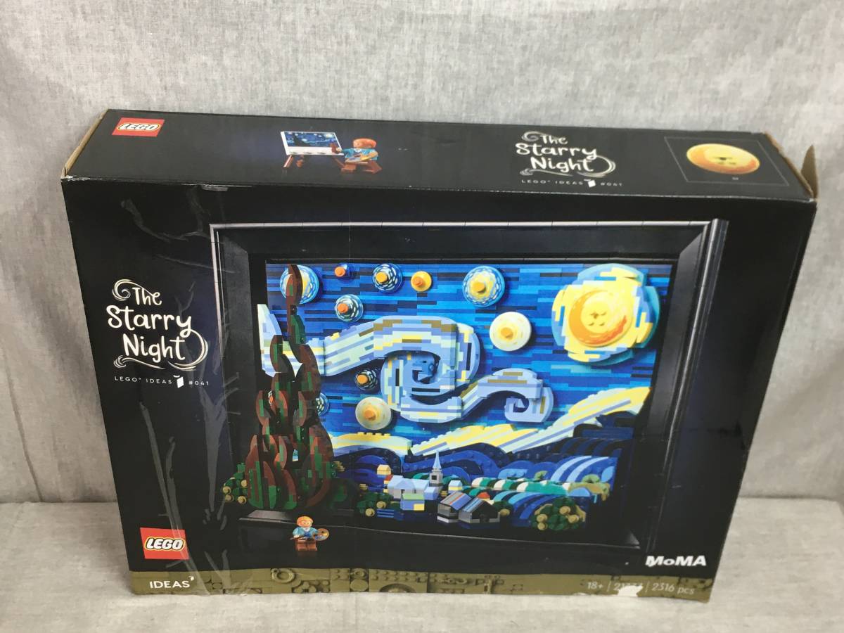 未使用 レゴ(LEGO) アイデア ゴッホ 「星月夜」21333 アートパネル 