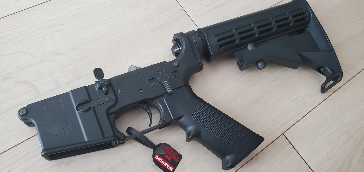 東京マルイ MWS ガスブローバック ガスガン M4 ロア レシーバー 一式