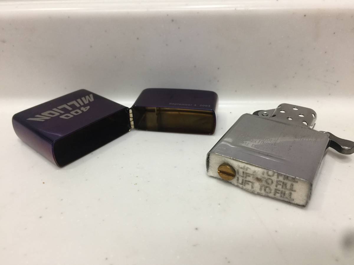 Zippo 400 Million アメリカ製4億記念ZIPPO Zippo 400 Million