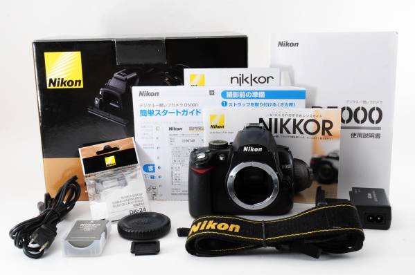 ☆ニコン nikon D5000 ボディ☆ 新品部品付き119526 2026年最新Yahoo