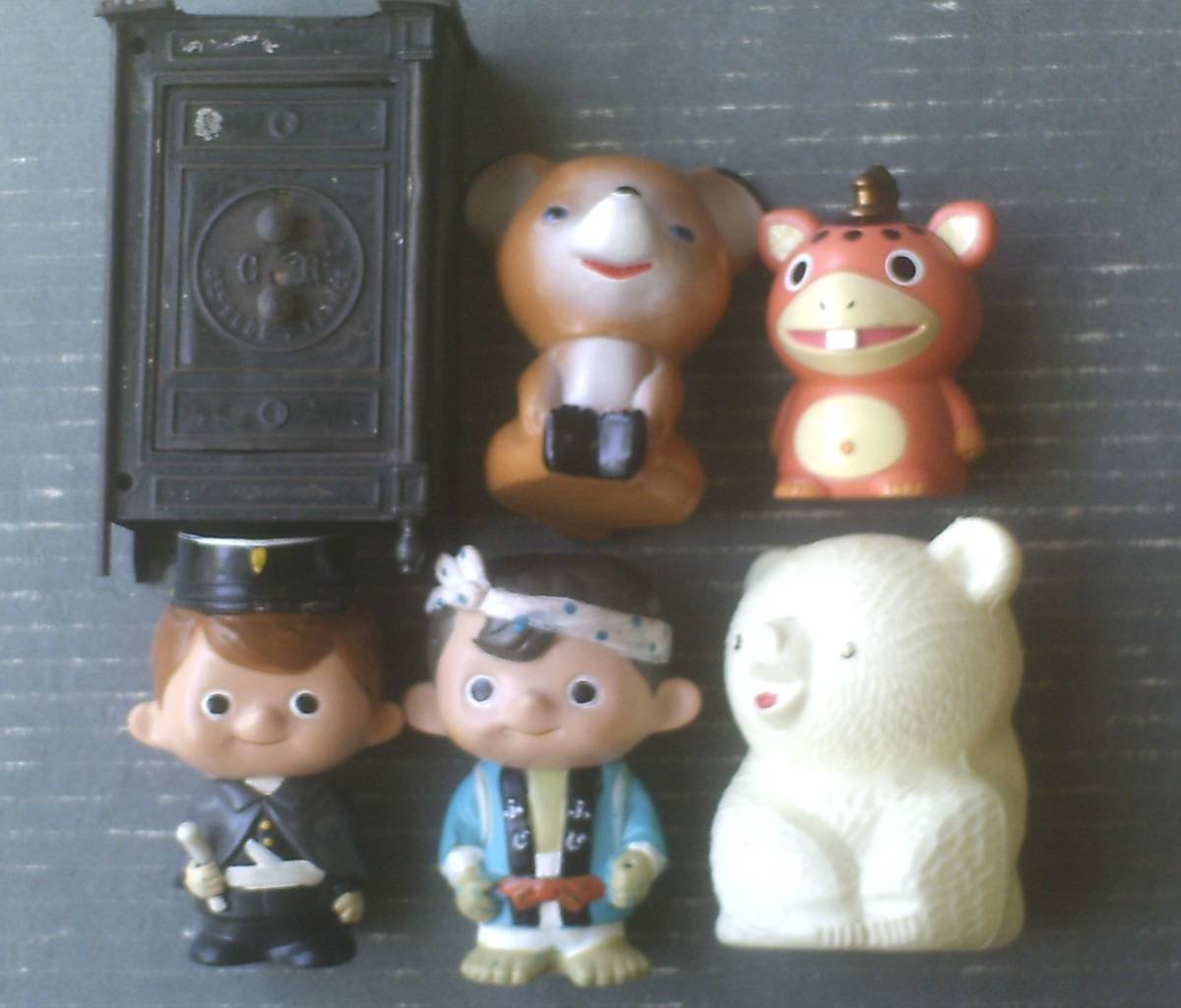 ジャイアント馬場　貯金箱　レトロ　レア　希少 昭和レトロ 水森亜土 陶器 亜土ちゃん 貯金箱 キャラクター あど