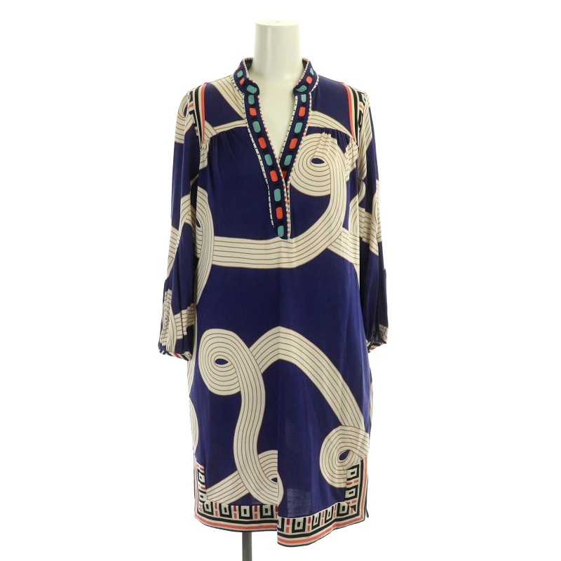 ダイアンフォンファステンバーグ DIANE von FURSTENBERG シルク総柄 