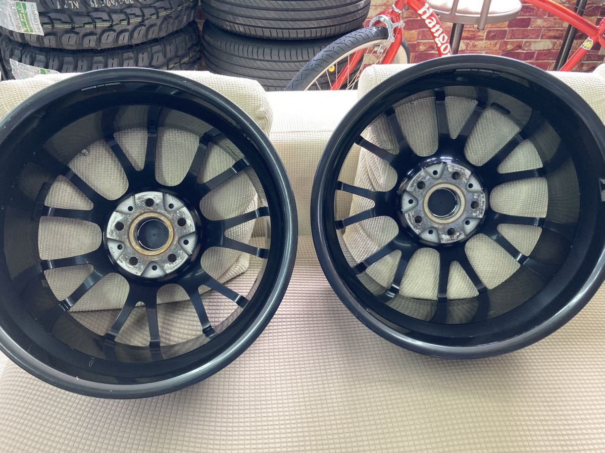 BBS RE-V RE059◇8.5J 18in IS38 5/114.3◇2本セット 鍛造 FORGED DBK 