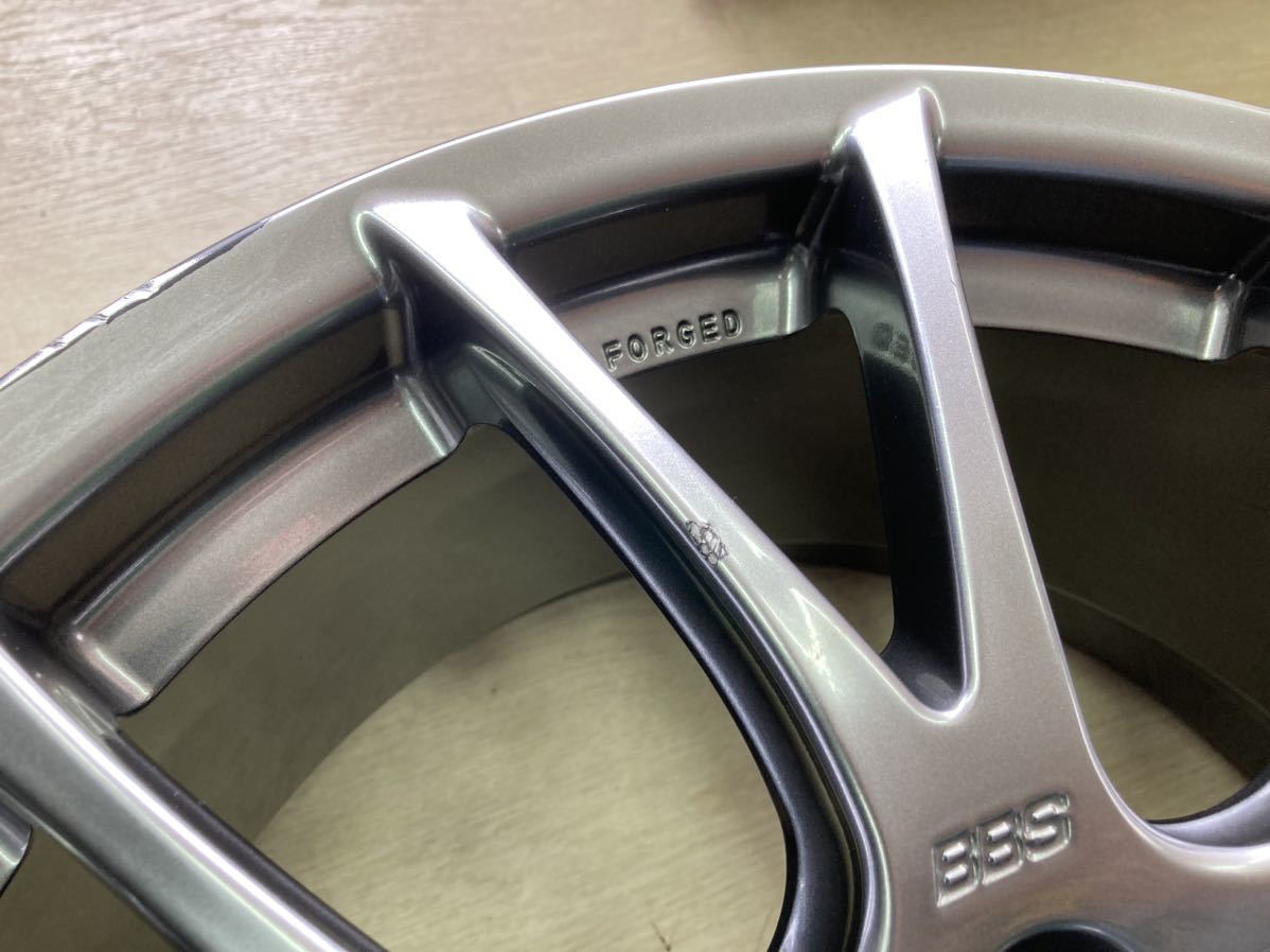 BBS RE-V RE059◇8.5J 18in IS38 5/114.3◇2本セット 鍛造 FORGED DBK 