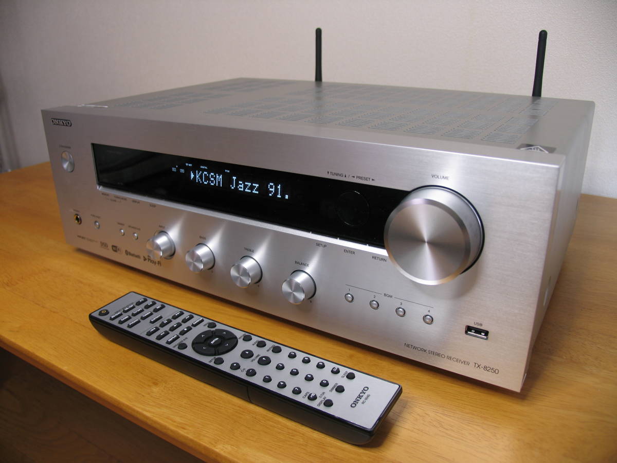 ONKYO TX-8250 ネットワークステレオレシーバー 動作品 【公式通販】