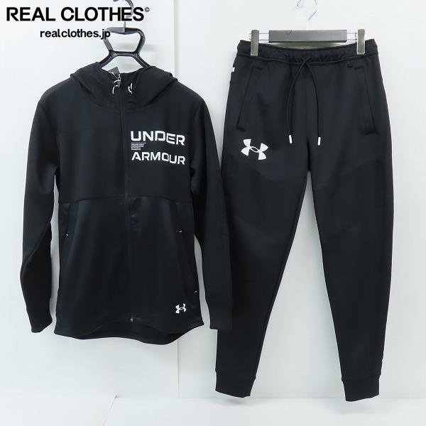 美品　Under Armour ハイブリッド上下セット 黒　MD 美品 Under Armour ハイブリッド上下セット 黒 MD ☆【未使用】UNDER