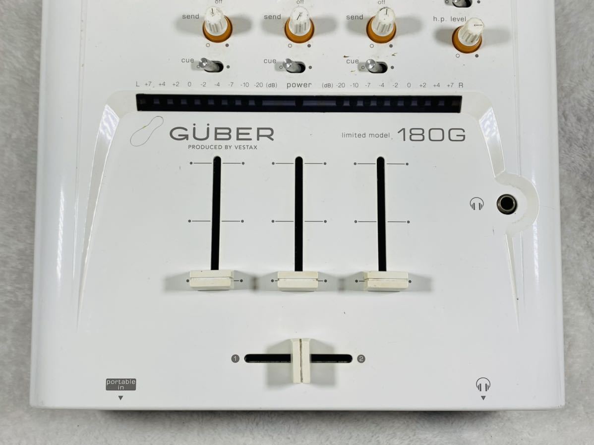 VESTAX PCV-180 DJミキサー 現状品 通電未確認 VESTAX PCV-180 DJ