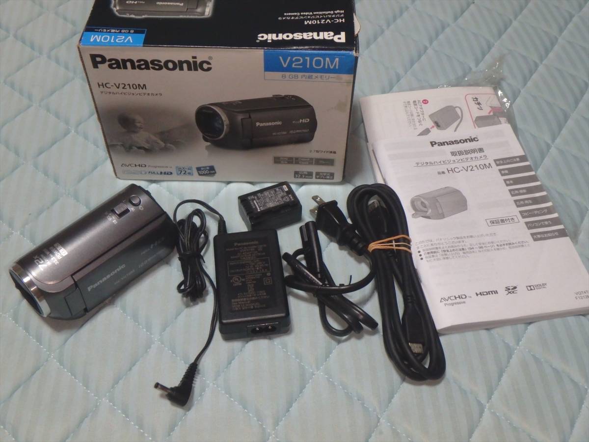 パナソニック Panasonic HC-V210M バッテリー付属 同梱無料 #yk7600