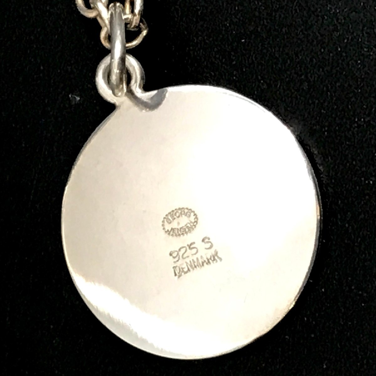 1円 GEORG JENSEN ジョージ ジェンセン SV925 トップのみ ネックレス 
