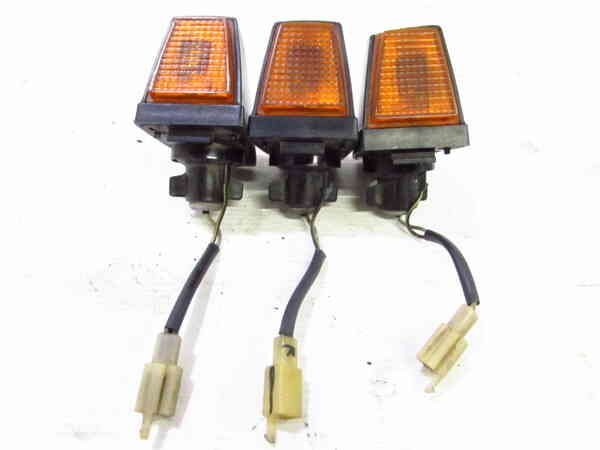 ZEXT KR250 KR250A 希少!! 純正 ウインカーSET 3個 検※ KR250S KR-1 KR250B KR-1S/R 前期 後期 123M27