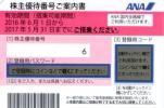 ANA全日空株主優待券２枚★送料込