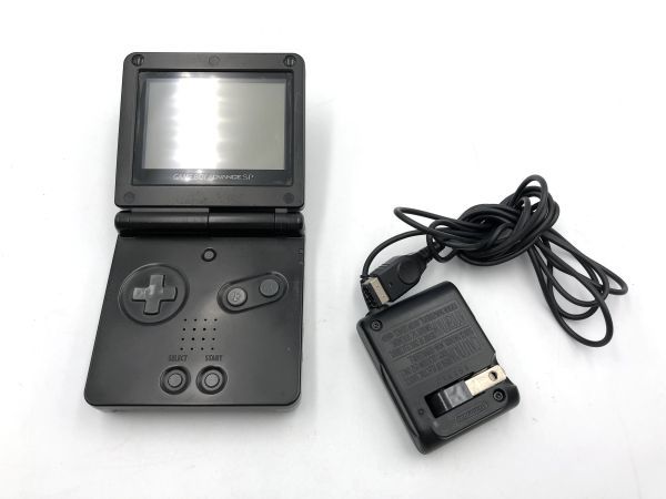 ジャンク Nintendo GAME BOY ADVANCE SP AGS-001 ブラック 中古品の