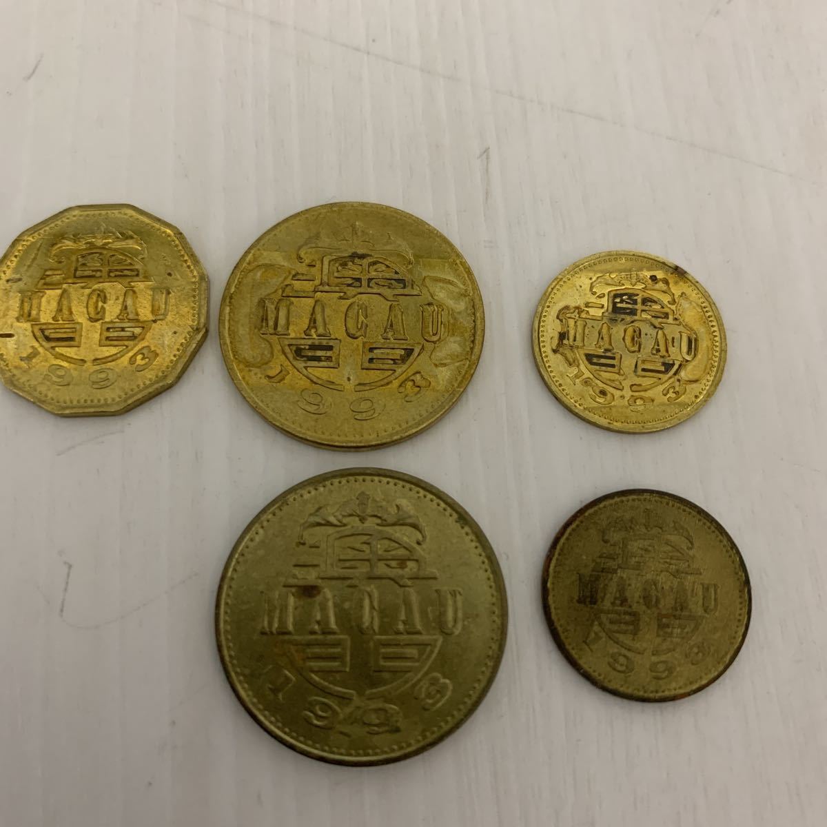 2026年最新Yahoo!オークション 中国 硬貨 古銭 澳門 マカオ 50AVOS 20AVOS 10AVOS -マカオ コイン(世界)