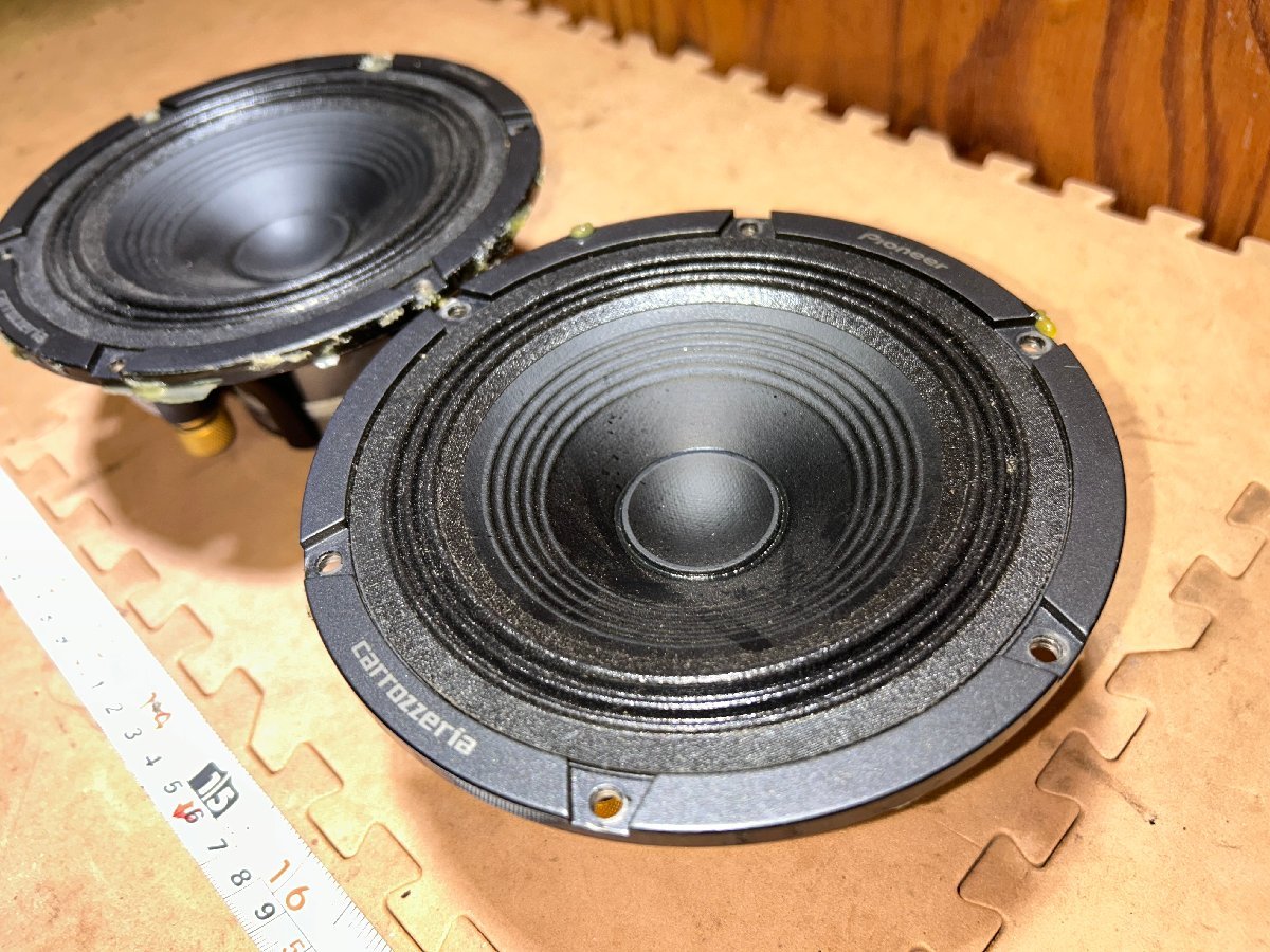 カロッツェリア　TS-M10RS カロッツェリア carrozzeria TS-M10RS ミッドバススピーカー 中古品