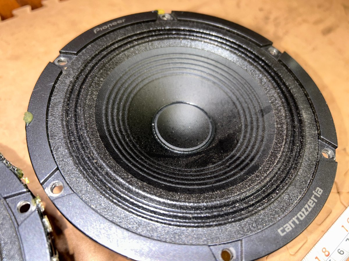 カロッツェリア carrozzeria TS-M10RS ミッドバススピーカー 中古品