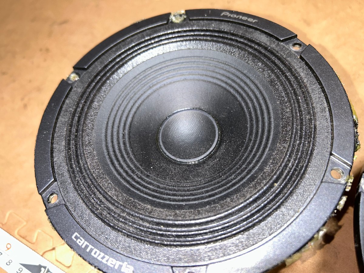 カロッツェリア carrozzeria TS-M10RS ミッドバススピーカー 中古品