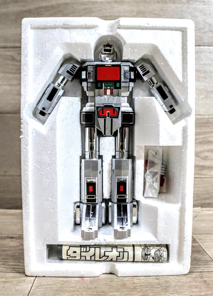 BANDAI 巨獣特捜 ジャスピオン DX 超合金 GC-29 ダイレオン 箱付き X3Y2762