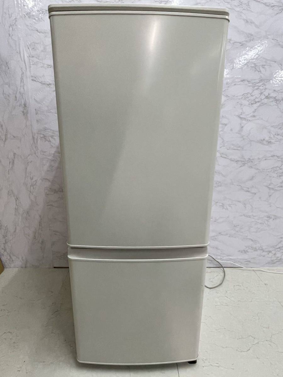 三菱ノンフロン冷凍冷蔵庫 MR-P15G-W1 白 146L 2022年製 RC 三菱ノンフロン冷凍冷蔵庫 MR-P15G-W1 2022年製 2ドア冷蔵庫 動作確認