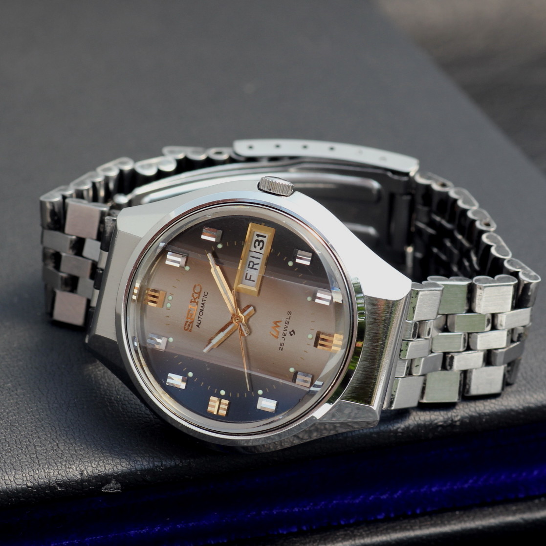 稼働品 SEIKO セイコー ロードマチック LORD MATIC LM 5606-7290 自動巻き カットガラス メンズ腕時計