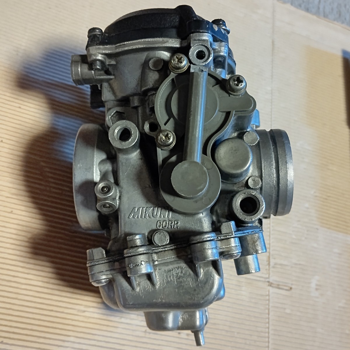 SR400 純正CVキャブ ワイヤー ジャンク セット。ジェットおまけ 1JR 