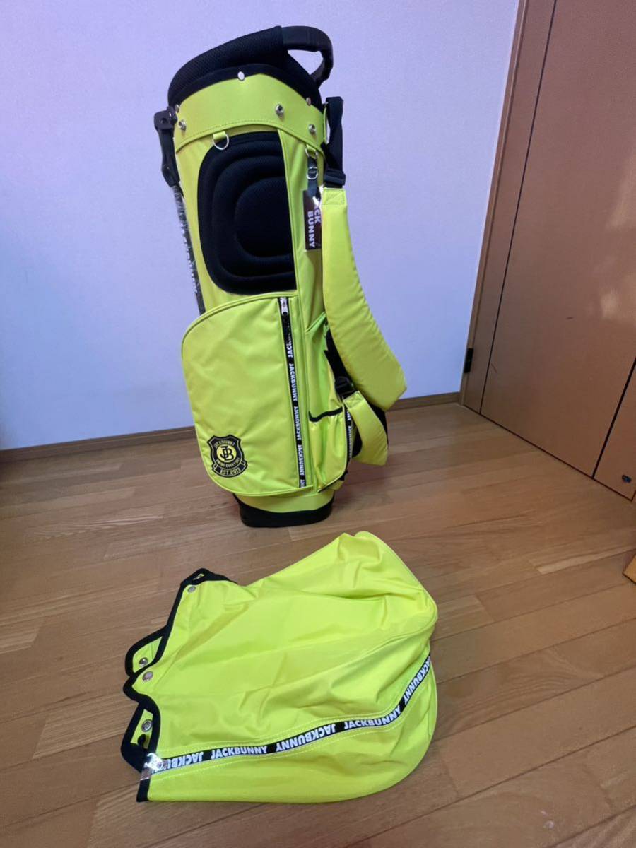 JACK BUNNY 蛍光イエロー スタンドバッグ Jack Bunny!! ジャックバニー