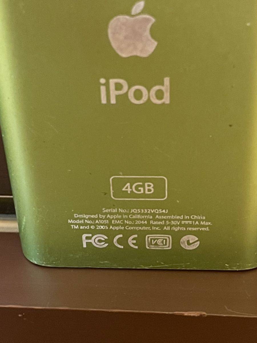 iPod mini 4GB Apple アップル A1051 アイポッドミニ 本体 グリーン ya