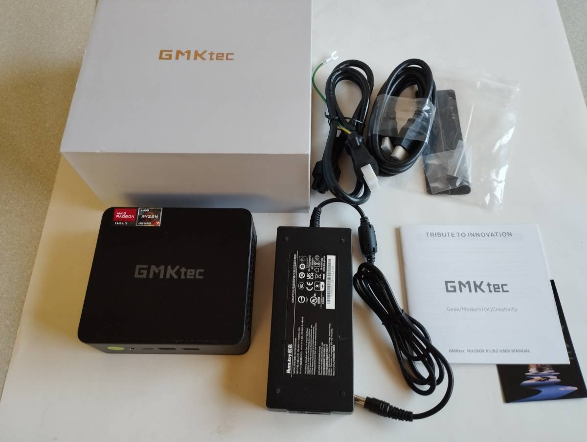 GMKtec NucBox K1 美品 ミニPC ☆ AMD Ryzen 7 6800H 16GB/512GB