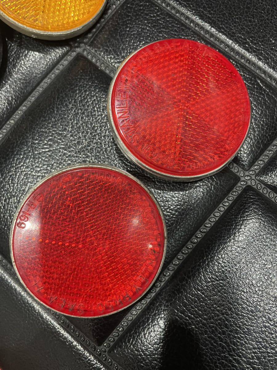 z1z2 当時物スタンレーリフレクターアルミ レッド z750four z750d1 z750rs