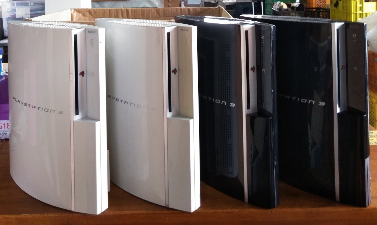 SONY PS3本体 (CECHL00 & CECHH00) ジャンク4点セット まとめ売り