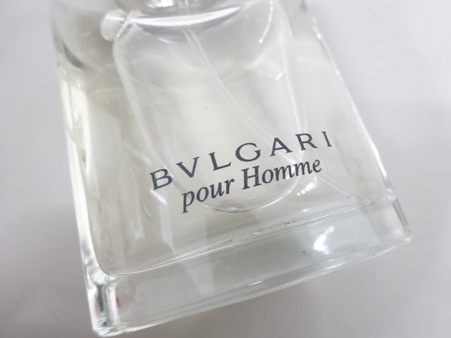 送料無料，低価】 残量約9割程度 BVLGARI ブルガリ POUR HOMME