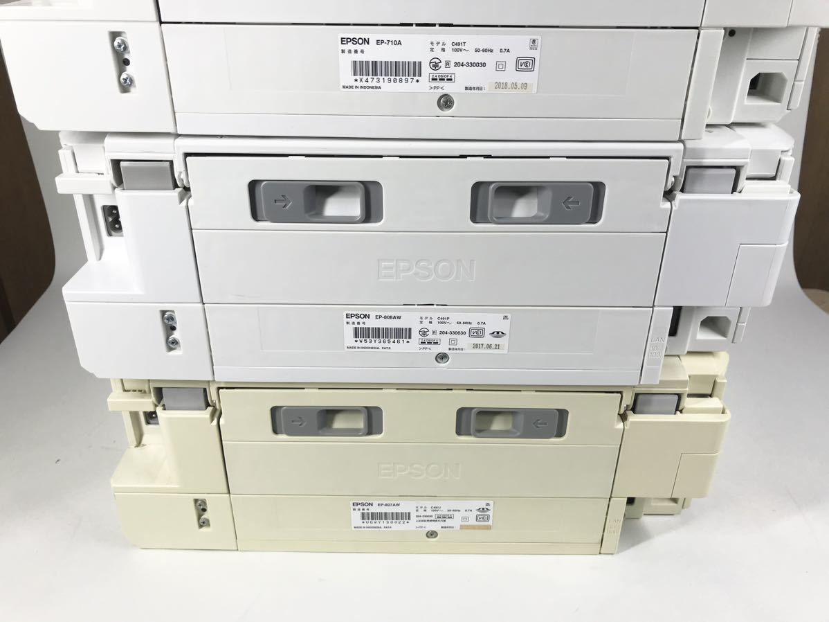 ジャンク品EPSON Colorio EP-710A インクジェットプリンター ジャンク品EPSON Colorio EP-710A インクジェットプリンター EPSON EP