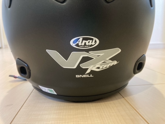 アライ Arai バイクヘルメット ジェット VZ-RAM フラットブラック 57