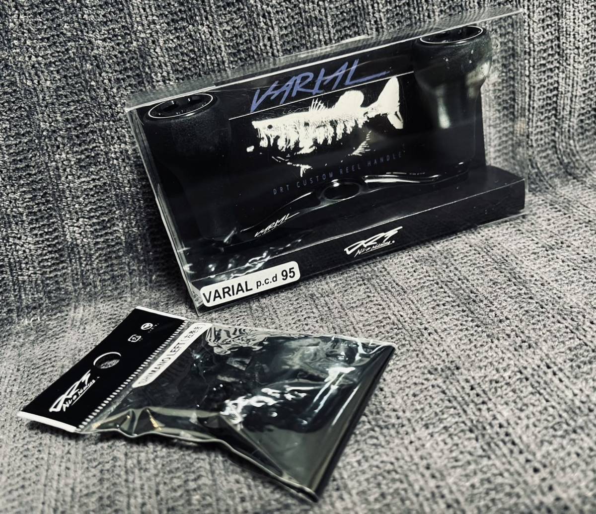 ★未使用!!ナット付!!★ 新型 DRT バリアル ハンドル 95 ブラック VARIAL 95 ARTEX タイニー クラッシュ バリアルハンドル ディビジョン