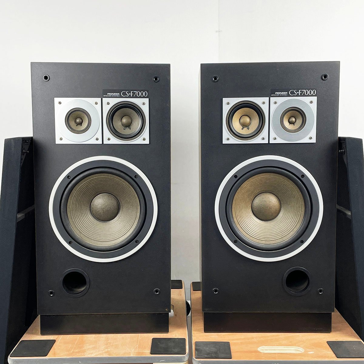 ➁パイオニア F-7000 スピーカー ダークブラウン Yahoo!オークション
