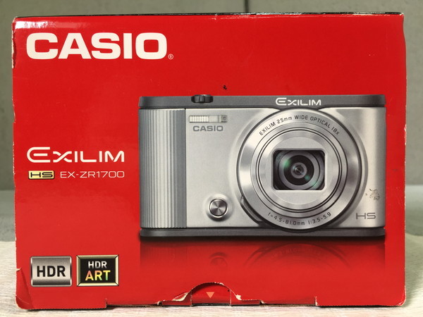 ジャンク】CASIO EXILIM デジカメEX-ZR1700