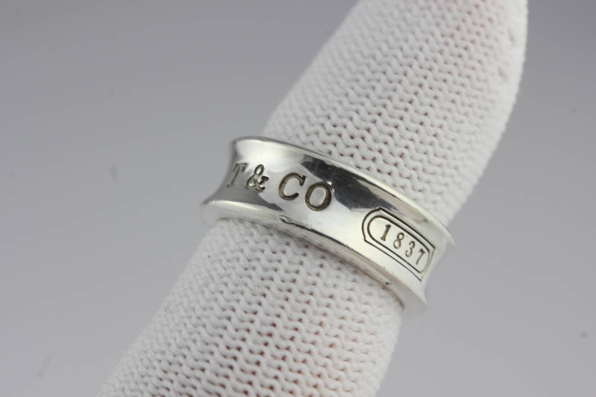 1円 TIFFANY＆Co ティファニー ラブノット SV925×K18 750 18金 リング