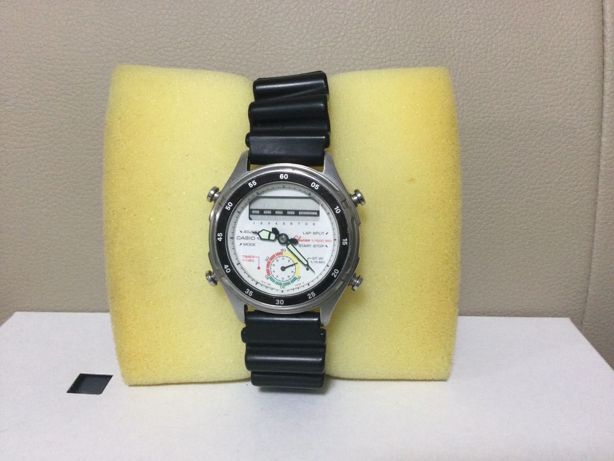 CASIO カシオ AW-600 デジアナ アラームクロノ メンズ クオーツ 腕時計 