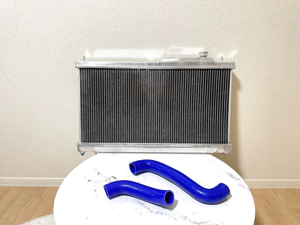 フィン潰れ無し！ レガシィBP5/BL5 BLITZ ブリッツ レーシングラジエターTypeZS ホースバンド4本付属！ EJ20 ラジエーター　