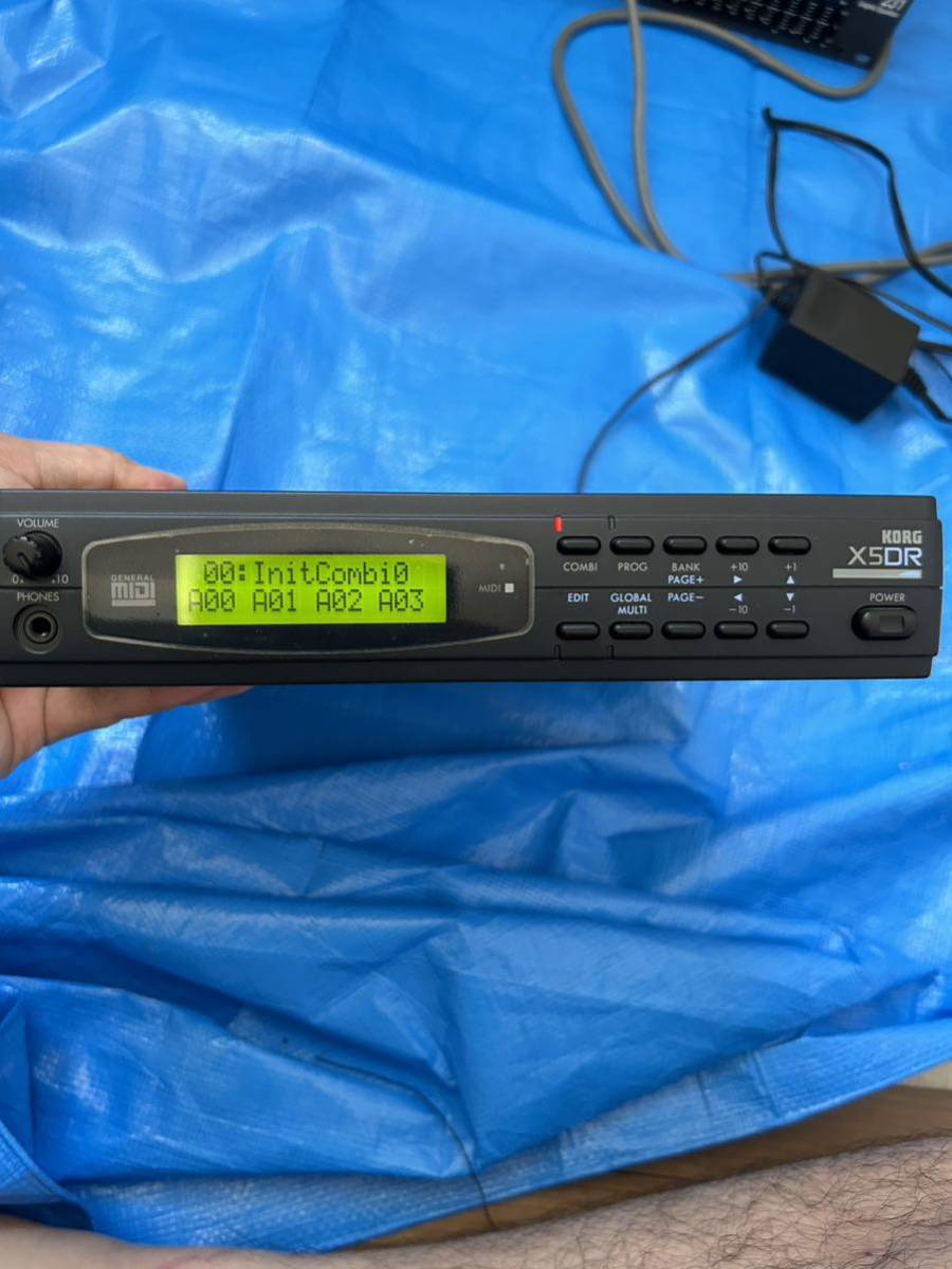 KORG X5DR 音源モジュール 《簡易動作確認済》 コルグ MIDI音源 【公式