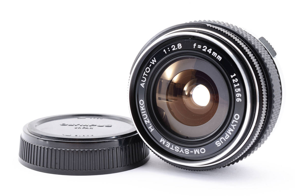 カメラ、光学機器 希少！美品！OLYMPUS H.ZUIKO AUTO-W 24mm F2.8