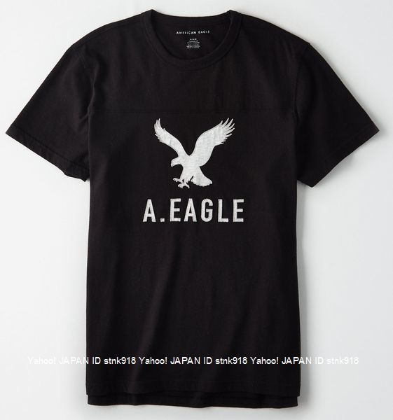 〓ラスト!!アメリカンイーグル/US XXL/AE Eagle Graphic Tシャツ/Black