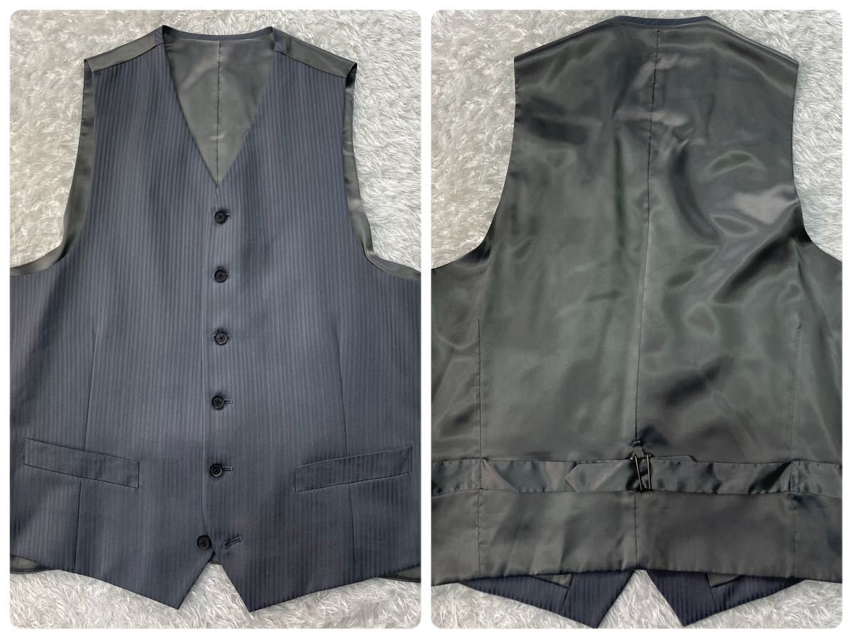 3ピース◇MEN'S TENORAS メンズティノラス ウール ストライプ 3B