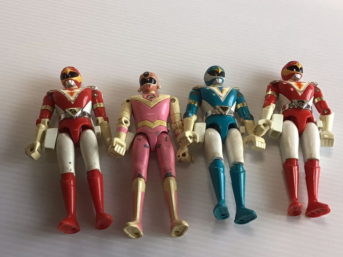 当時物/バンダイ/超合金/ジャンク/マスクマン/ジェットマン/戦隊シリーズ/フィギュア/戦隊ヒーロー/昭和レトロ/特撮/検/ブルマァク/ポピー