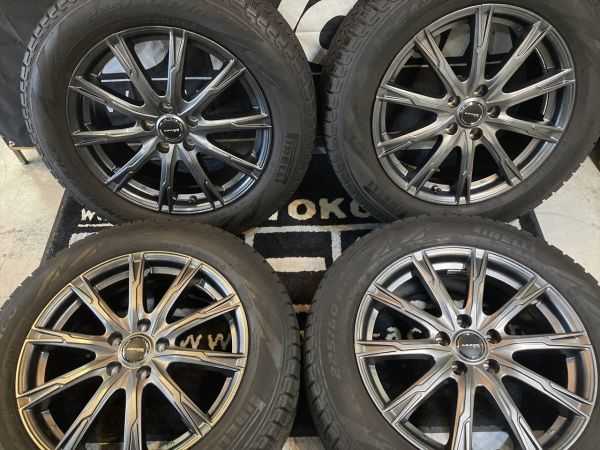 ◇1000円～決算SALE!! スタッドレスSET!! AZANE E-10 18×7J+48 114.3
